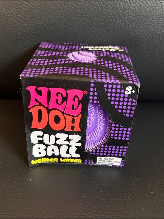 Schylling Other - Nee Doh Fuzzball Squishy Fidget Toy - Purple NEW